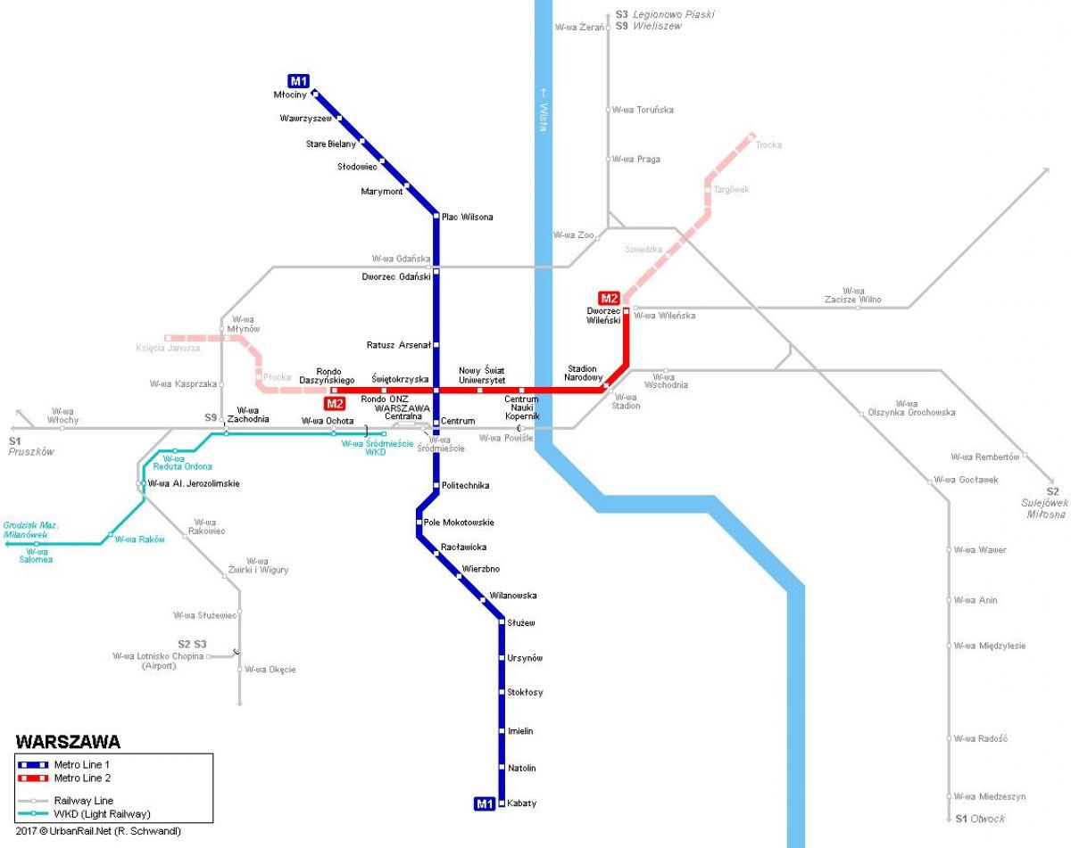 karta za metro u Varšavi Poljska