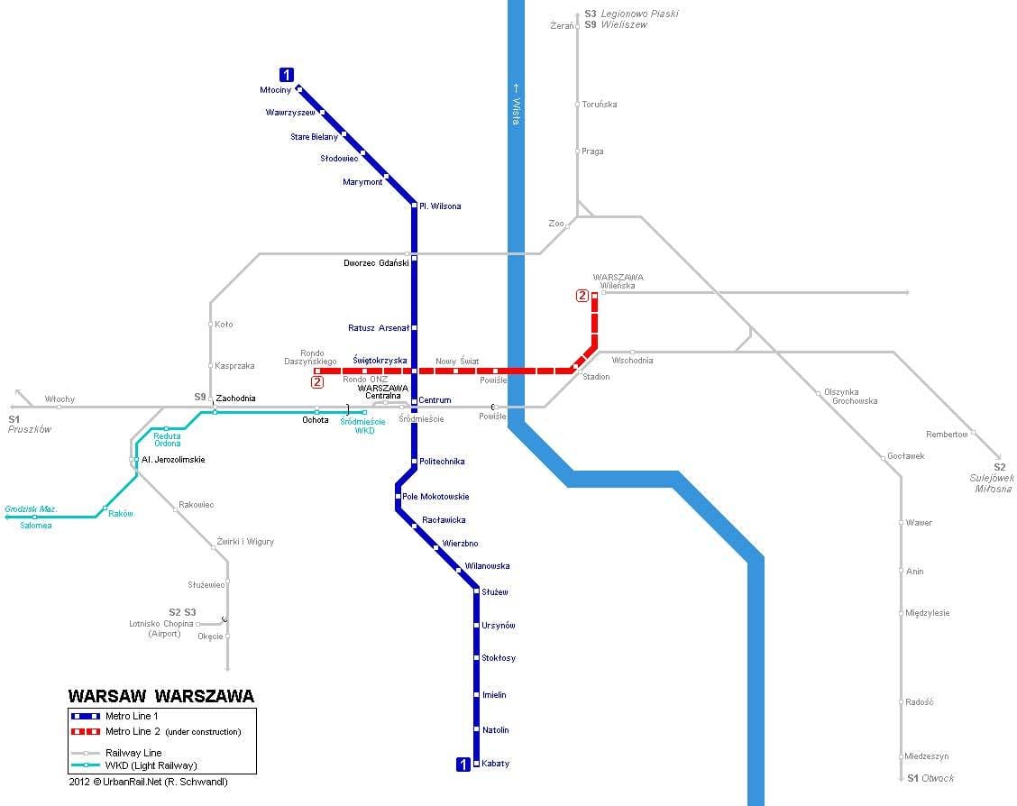karta za metro u Varšavi