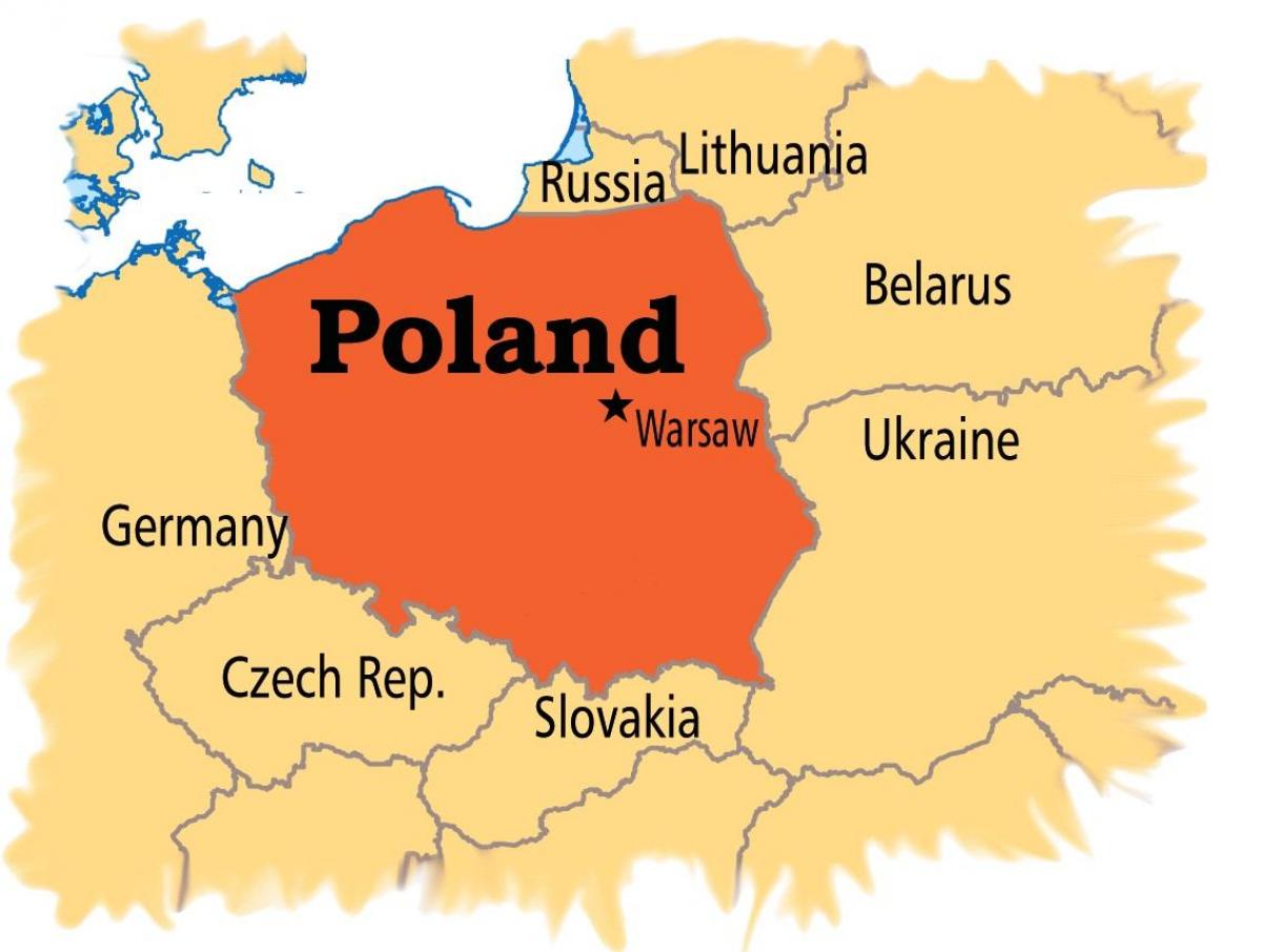 Poljska karta grada