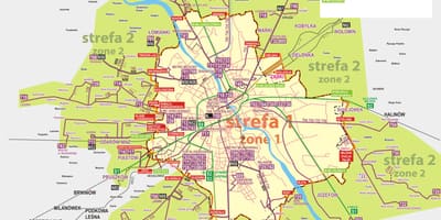 Karta Varšave autobusom 